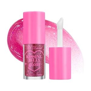 TOO FACED Kissing Jelly Gloss Juicy Lip Oil in ‘GRAPE SODA’ - .15 oz NIB
